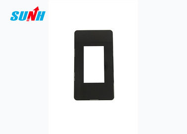 Black Frame Glass Local Operation Panel 380mm X 100mm For Lift Elevator