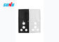 Plastic Customized Lift Elevator Parts LOP Lightweight Black / White Frame